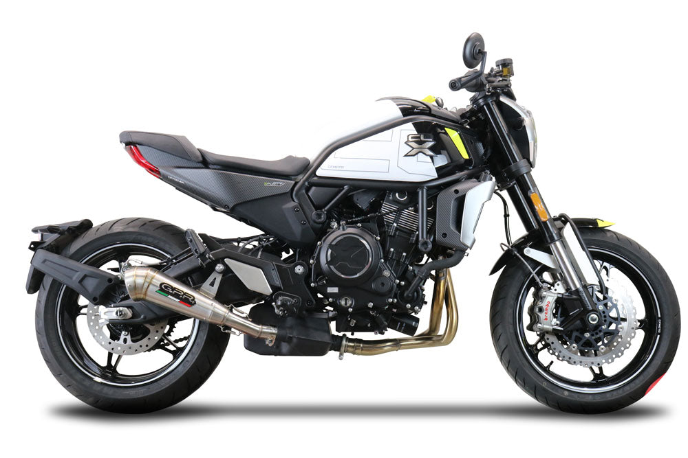 GPR-Exhaust---Powercone-Evo-Slip-on-for-700-CL-X-Sport-from-2022-to-2024-dB-Killer-Link-Pipe