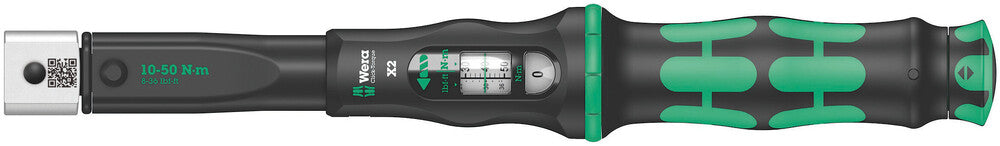 Wera Tools - Click-Torque X 2 torque wrench for insert tools, 10-50 Nm