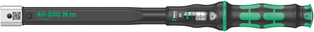 Wera Tools - Click-Torque X 4 torque wrench for insert tools, 40-200 Nm