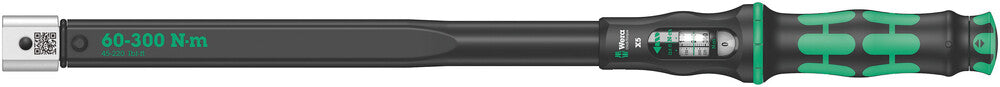 Wera Tools - Click-Torque X 5 torque wrench for insert tools, 60-300 Nm