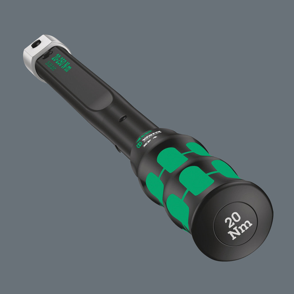 Wera Tools - Click-Torque XP 4 pre-set adjustable torque wrench for insert tools, 20-250 Nm, 20 Nm