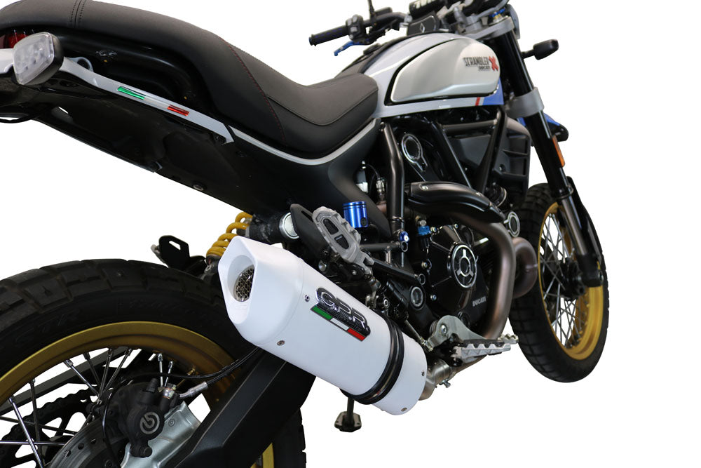 GPR-Exhaust---Albus-Evo4-Slip-on-for-Scrambler-800-Nightshift-from-2021-to-2022-dB-Killer-Link-Pipe-Catalyst