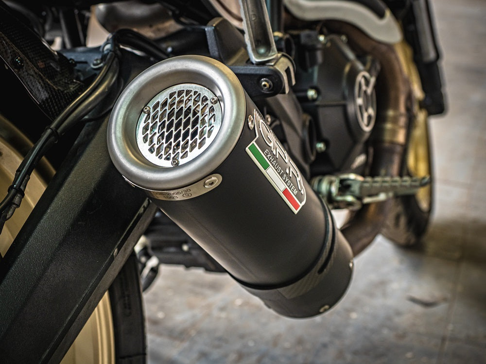 GPR-Exhaust---M3-Black-Titanium-Slip-on-for-Scrambler-800-from-2015-to-2016-dB-Killer-Link-Pipe-Catalyst