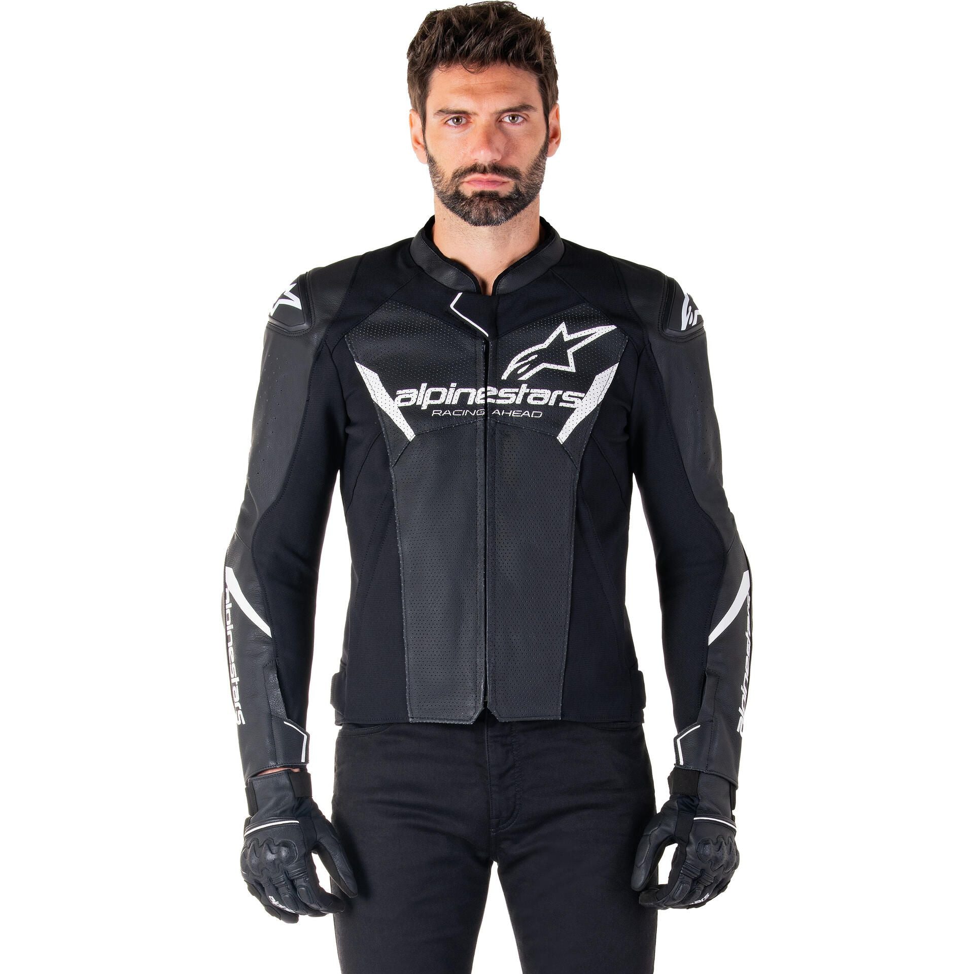 Alpinestars - Faster V3 Airflow Leather Jacket