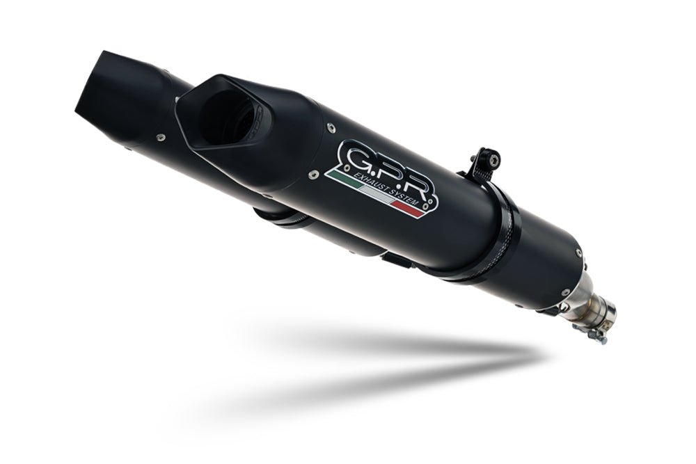 GPR-Exhaust---Furore-Nero-RACING-Double-Slip-on-for-Shiver-900-from-2017-to-2020-Link-Pipes