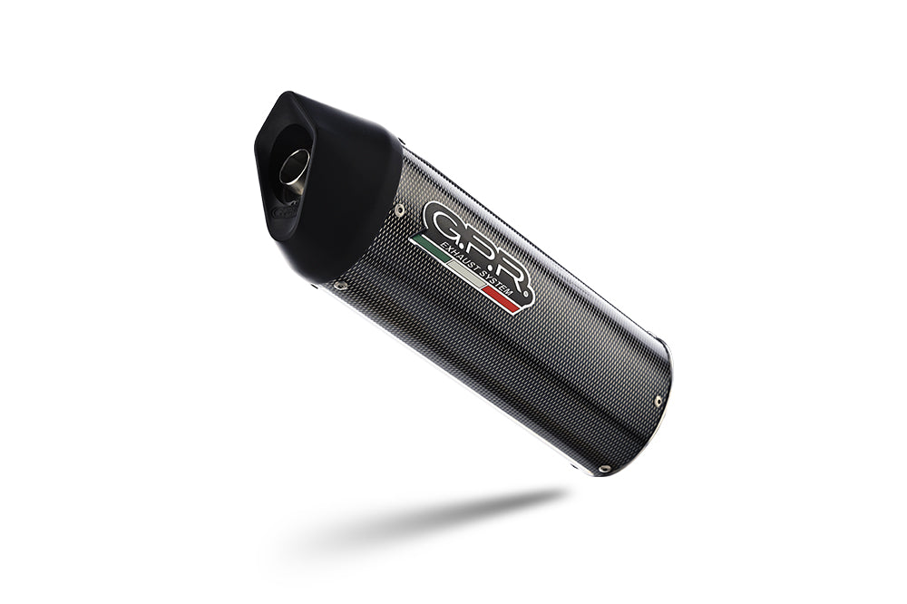 GPR-Exhaust---Furore-Poppy-Slip-on-for-Motard-4-T2-VERS-11-from-2005-to-2016-dB-Killer-Link-Pipe-Catalyst