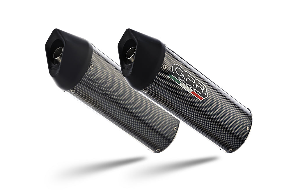 GPR-Exhaust---Furore-Poppy-Double-Slip-on-for-Speed-Triple-1050-from-2005-to-2010-dB-Killer-Link-Pipes