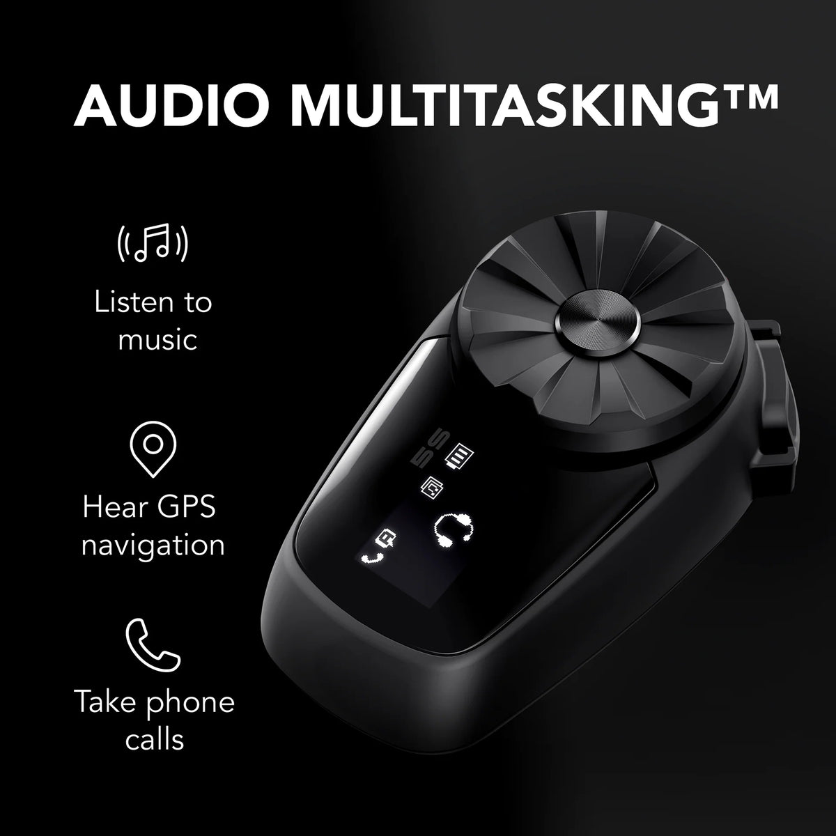 Sena - 5S Bluetooth Headset & Intercom for Scooters and Motorcycles