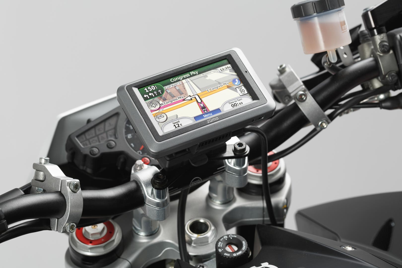 SW-Motech - GPS Mount for Shock Absorbant
