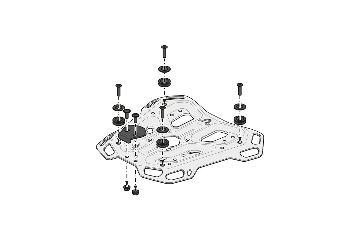 SW-Motech - Adventure-Rack For Triumph Tiger 900 (2019-2023) And 1200 (2022-2023)