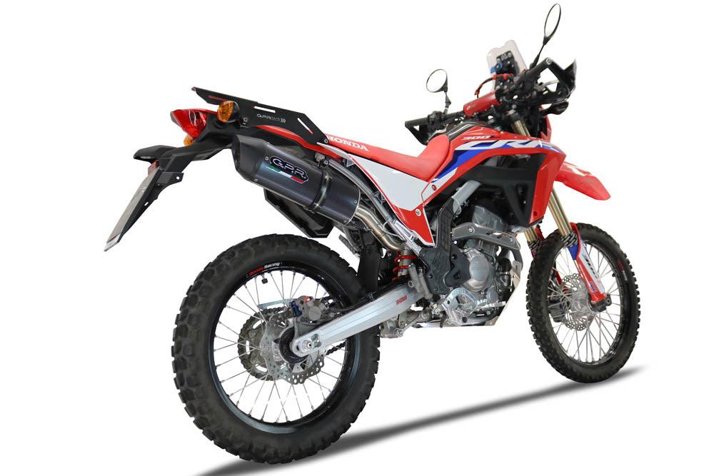GPR-Exhaust---Furore-Poppy-RACING-Slip-on-for-CRF-300-L-Rally-from-2021-to-2024-Link-Pipe-Dbkiller