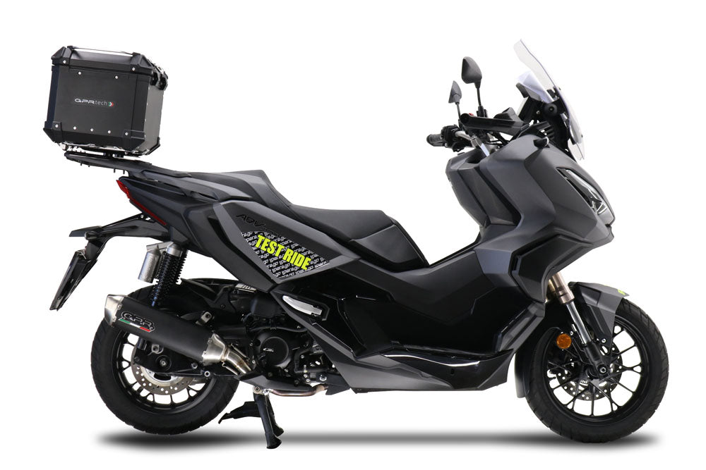 GPR-Exhaust---Pentascooter-Slip-on-for-Forza-350-from-2021-to-2024-dB-Killer-Link-Pipe-Catalyst