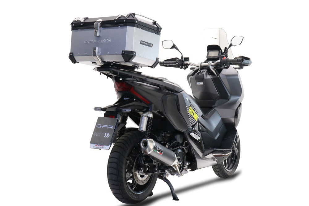 GPR-Exhaust---Pentascooter-Slip-on-for-Forza-350-from-2021-to-2024-dB-Killer-Link-Pipe-Catalyst