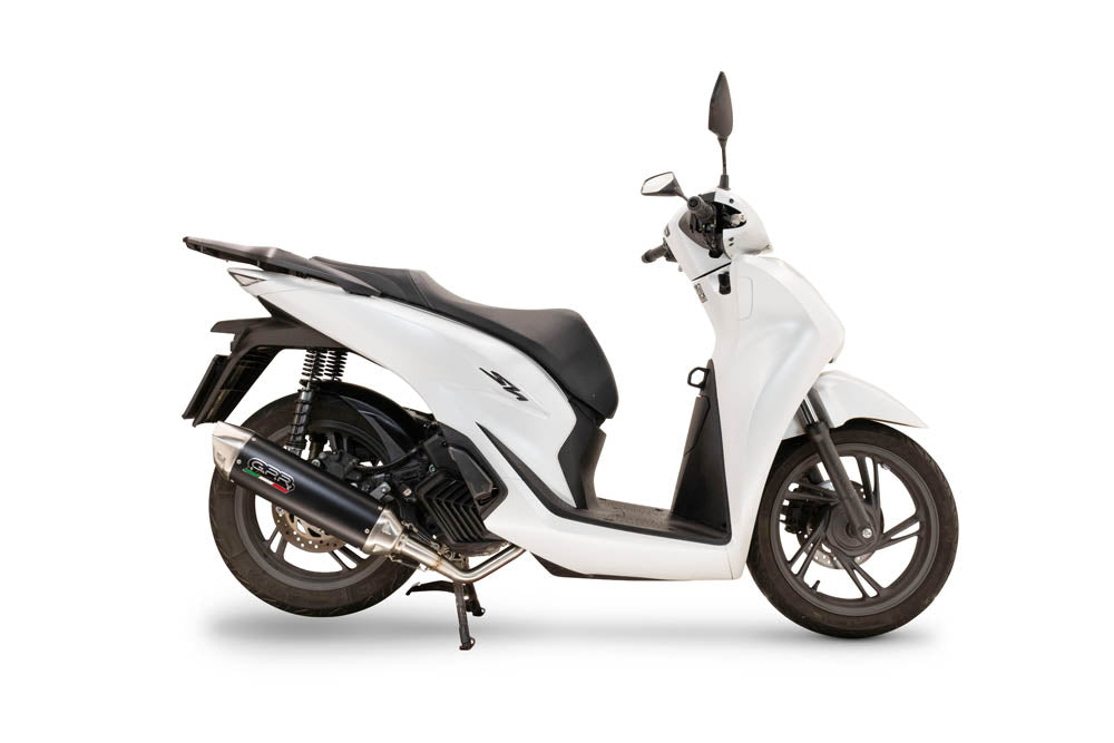 GPR-Exhaust---Furore-X-Scooter-Full-Line,-silencer-and-separate-header-for-SH-150-from-2024-to-2025-dB-Killer-Catalyst