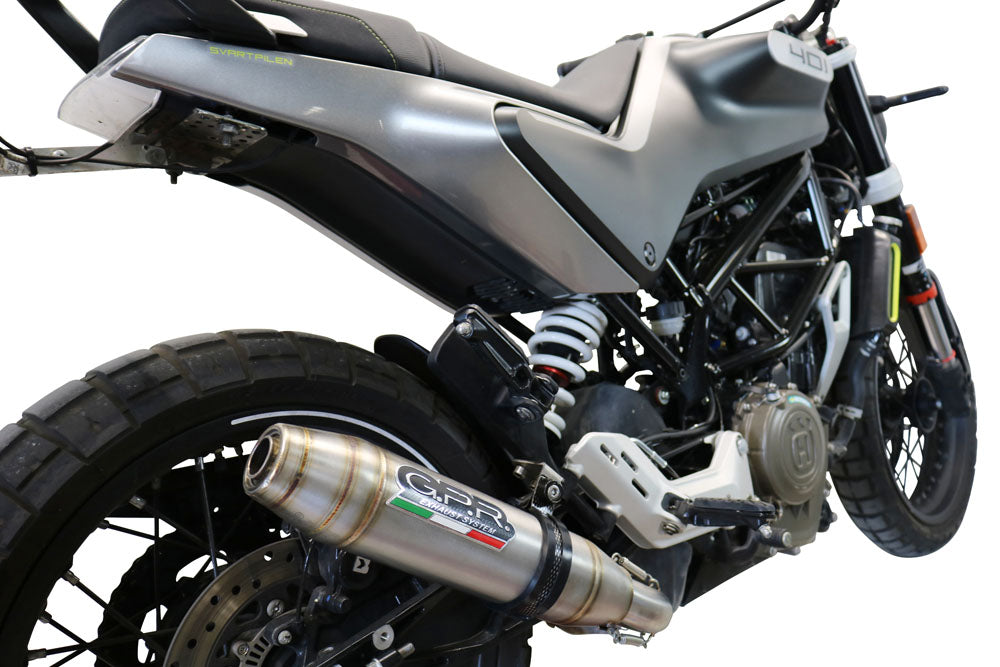 GPR-Exhaust---Deeptone-Inox-Slip-on-for-Svartpilen-401-from-2020-to-2020-dB-Killer-Link-Pipe