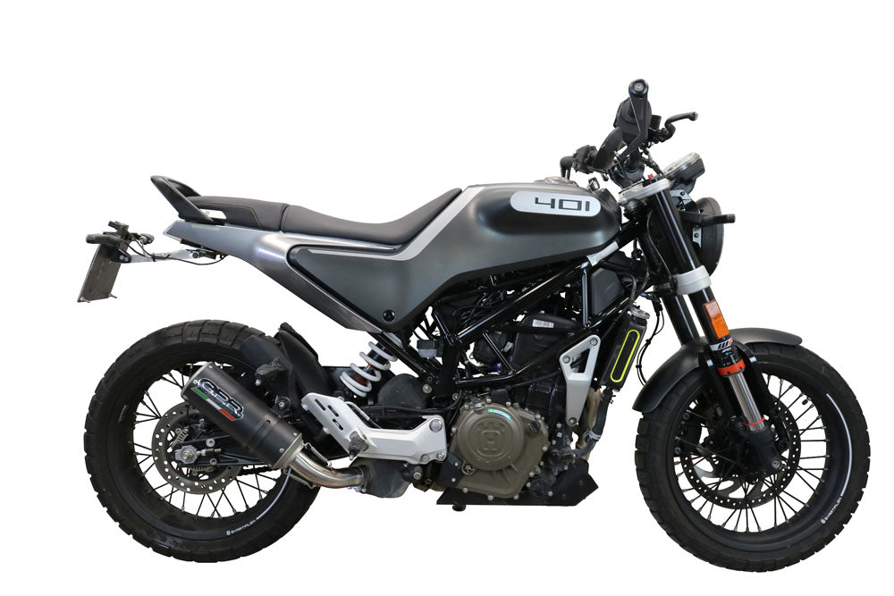GPR-Exhaust---M3-Black-Titanium-Slip-on-for-Svartpilen-401-from-2020-to-2020-dB-Killer-Link-Pipe