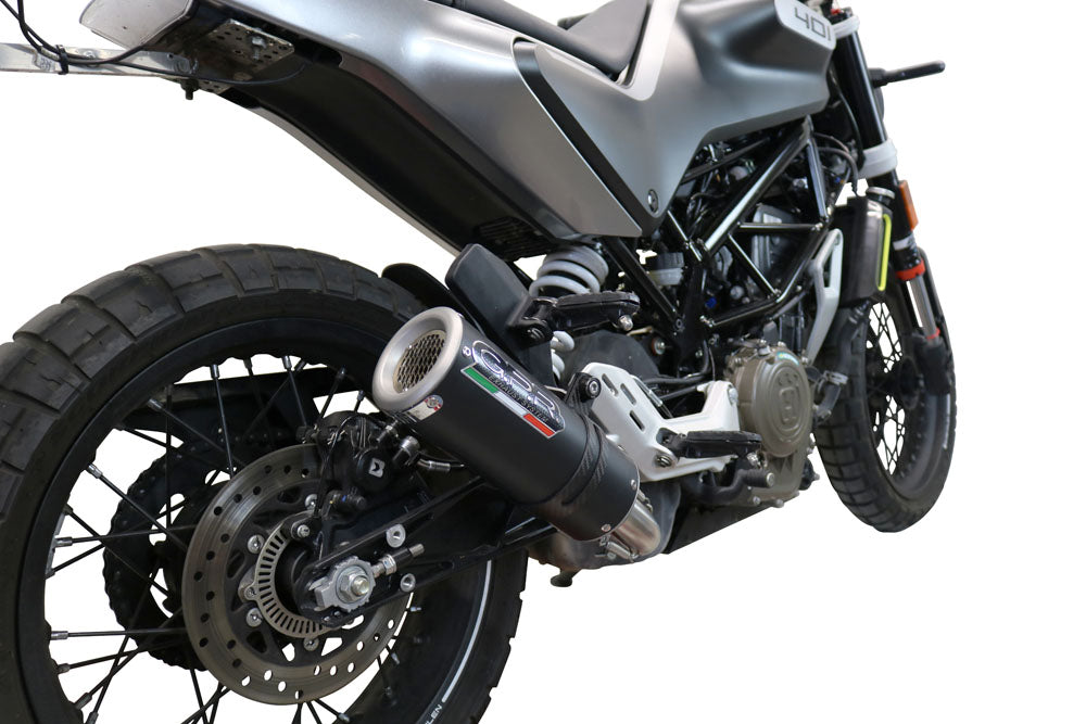 GPR-Exhaust---M3-Black-Titanium-Slip-on-for-Svartpilen-401-from-2020-to-2020-dB-Killer-Link-Pipe