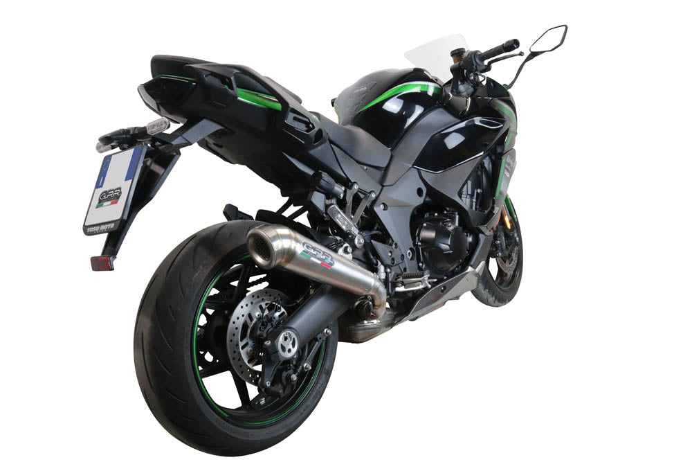 GPR-Exhaust---Powercone-Evo-Slip-on-for-Ninja-1000-SX-from-2020-to-2020-dB-Killer-Link-Pipe