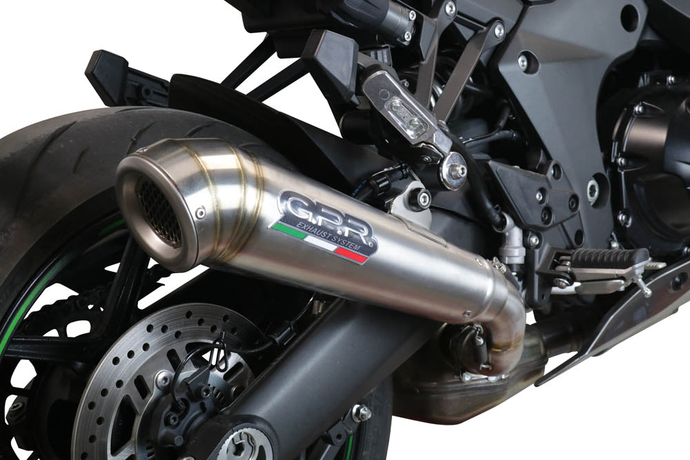 GPR-Exhaust---Powercone-Evo-Slip-on-for-Ninja-1000-SX-from-2021-to-2024-dB-Killer-Link-Pipe