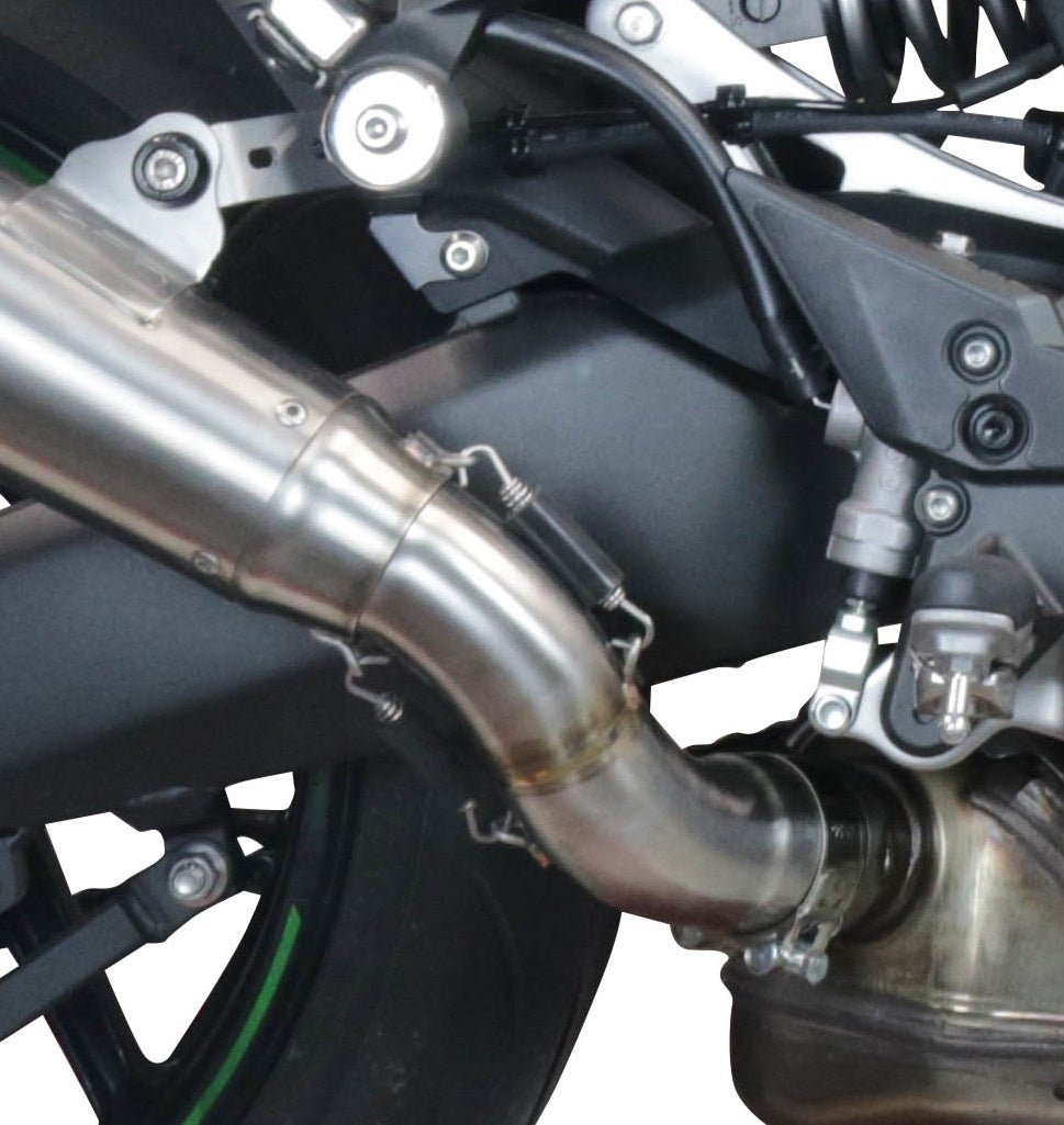 GPR-Exhaust---Powercone-Evo-Slip-on-for-Ninja-1000-SX-from-2021-to-2024-dB-Killer-Link-Pipe