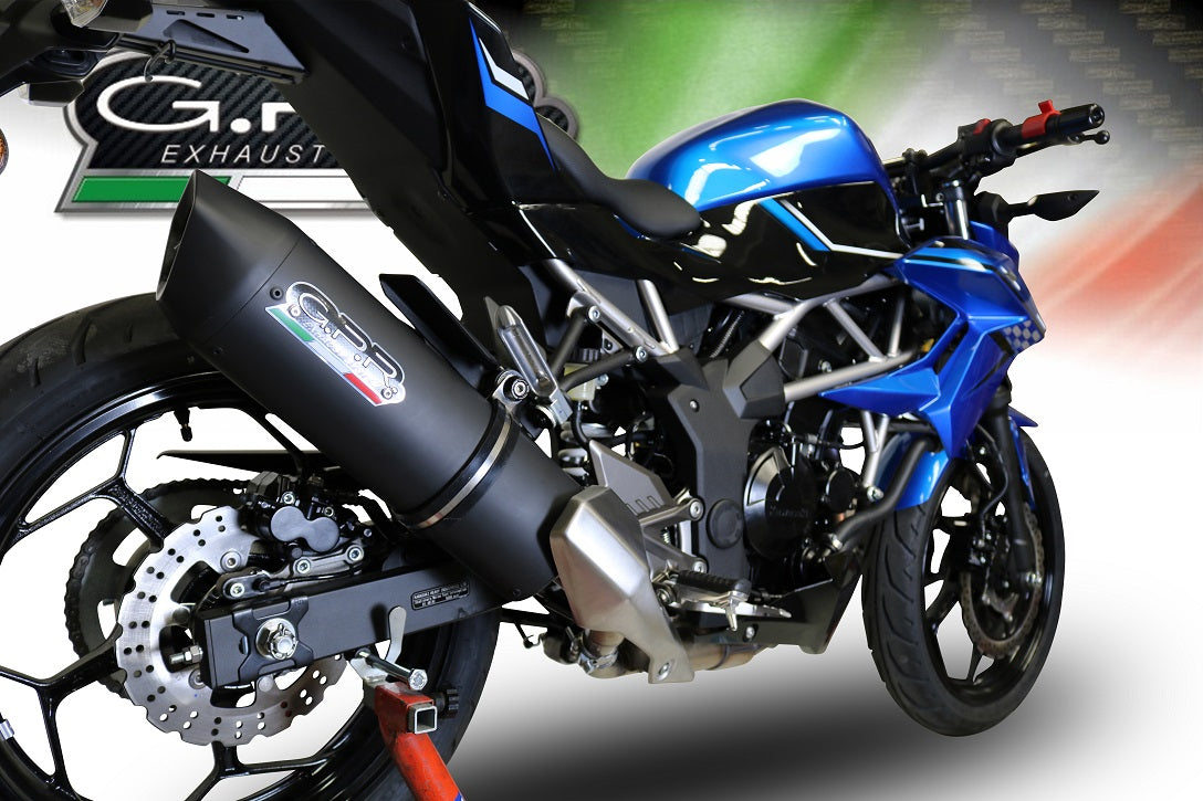 GPR-Exhaust---Furore-Evo4-Nero-Slip-on-for-Z-125-from-2021-to-2024-dB-Killer-Link-Pipe