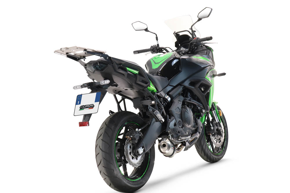 GPR-Exhaust---Satinox-Full-Line-for-Versys-650-from-2015-to-2016-dB-Killer-Catalyst
