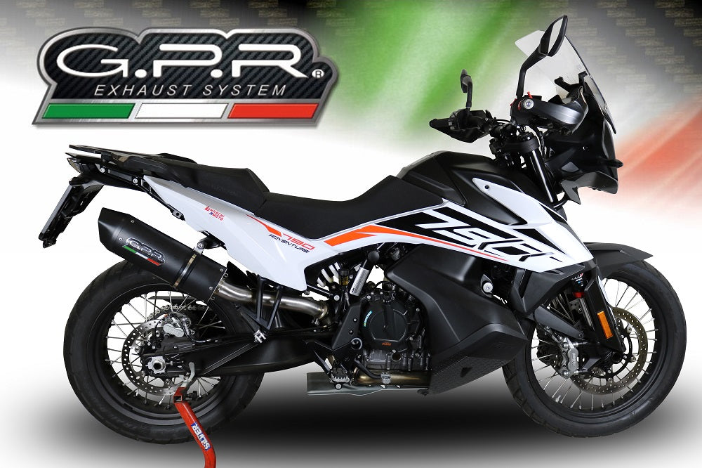 GPR-Exhaust---Furore-Nero-RACING-Slip-on-for-Adventure-790-from-2021-to-2024-Link-Pipe
