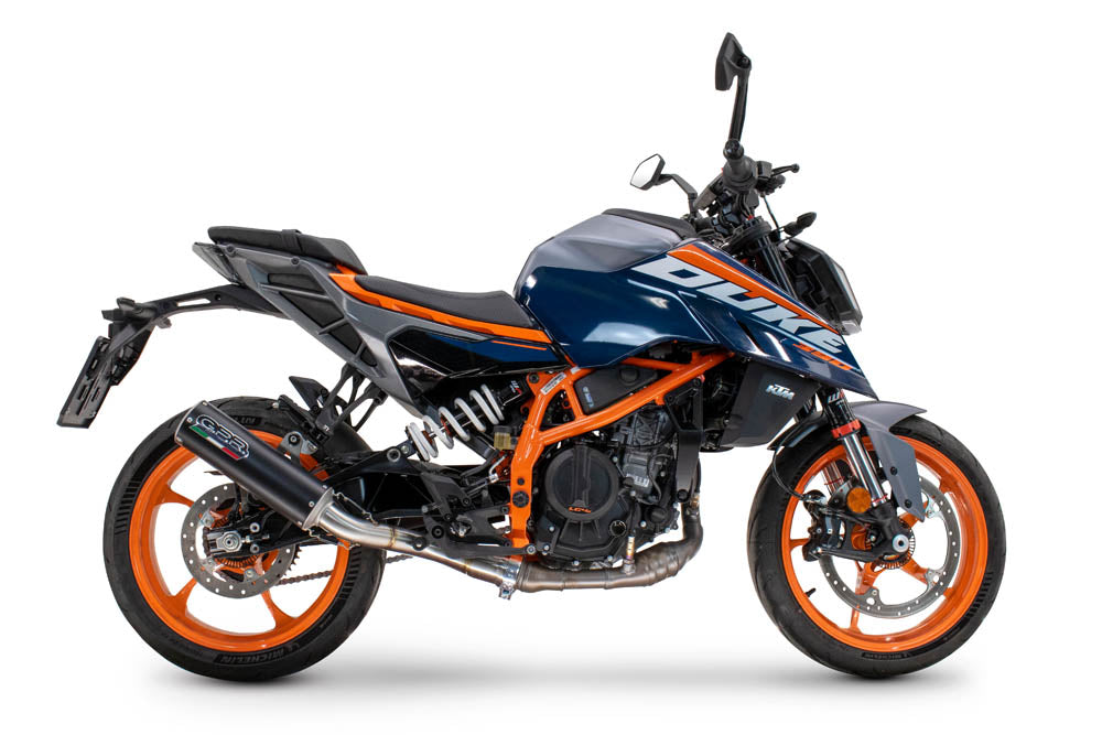 GPR-Exhaust---M3-Black-Titanium-Slip-on-for-DUKE-250-from-2024-to-2025-dB-Killer-Link-Pipe