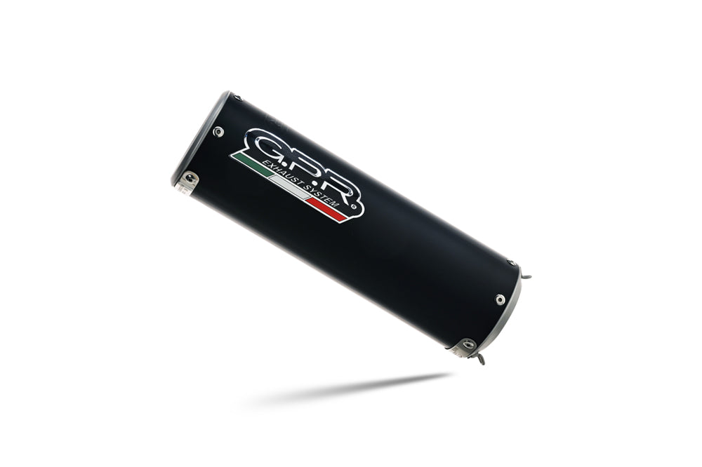 GPR-Exhaust---M3-Black-Titanium-Full-Line-for-Daytona-660-from-2023-to-2025-dB-Killer-Catalyst