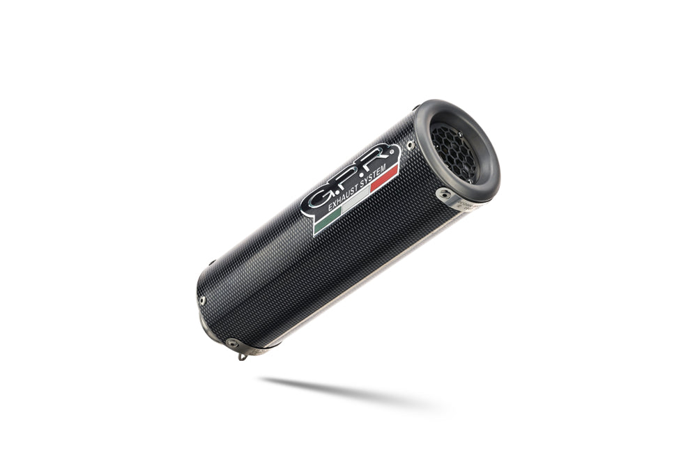 GPR-Exhaust---M3-Poppy-Slip-on-for-Griso-1100-from-2005-to-2008-dB-Killer-Link-Pipe-Catalyst