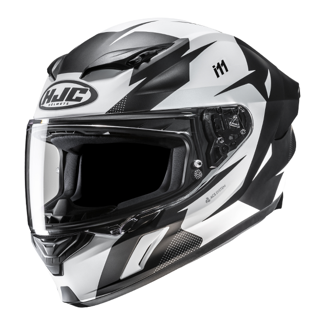 HJC i11 Instant SF White/Black