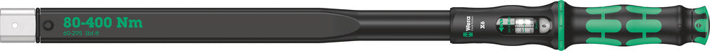 Wera Tools - Click-Torque X 6 torque wrench for insert tools, 80-400 Nm