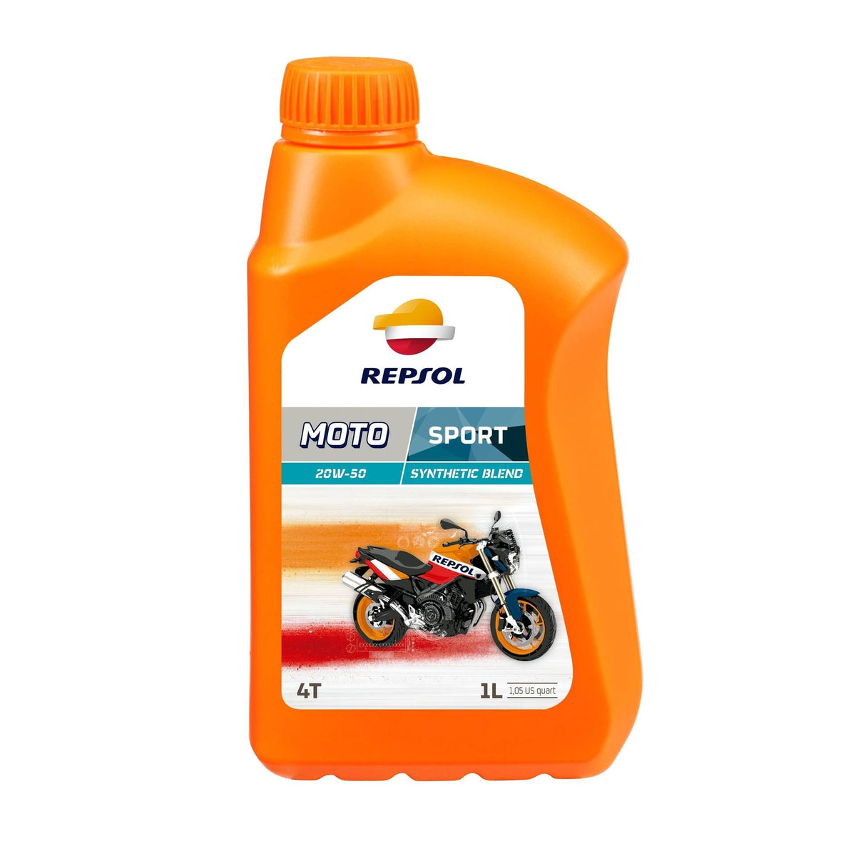 Repsol - Moto Sport 4T Semi-Synthetic Engine Oil - 20W50