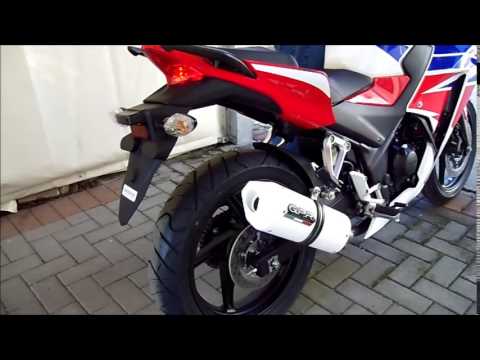 GPR-Exhaust---Albus-Ceramic-Slip-on-for-CBR-300-R-from-2014-to-2016-dB-Killer-Link-Pipe-Catalyst