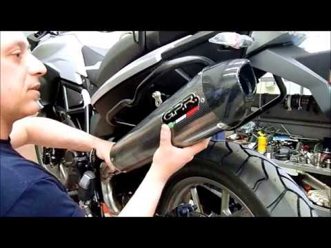 GPR-Exhaust---Hyper-Sonic-Titanium-Slip-on-for-F-700-GS-from-2016-to-2018-dB-Killer-Link-Pipe