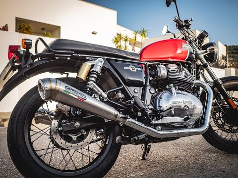 GPR-Exhaust---Powercone-Evo-Double-Slip-on-for-Interceptor-650-from-2019-to-2020-dB-Killer-Link-Pipe-Catalyst