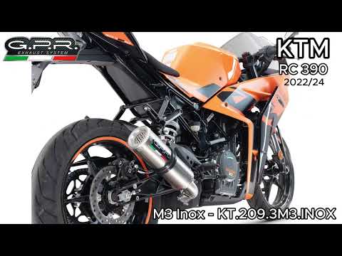 GPR-Exhaust---M3-Inox-RACING-Slip-on-for-RC-390-from-2022-to-2024-Link-Pipe
