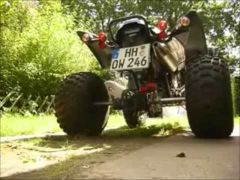 GPR-Exhaust---Deeptone-Atv-Full-Line-for-500-Hurricane-S-from-2005-to-2021-dB-Killer
