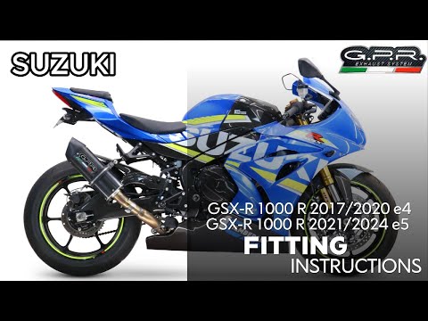 GPR-Exhaust---Powercone-Evo-Slip-on-for-Gsx-R-1000-1000-R-from-2017-to-2020-dB-Killer-Link-Pipe