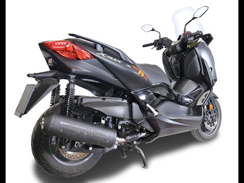 GPR-Exhaust---Evo4-Road-Full-Line-for-X-Max-400-from-2013-to-2016-dB-Killer-Catalyst
