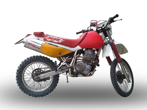 GPR-Exhaust---Furore-Nero-Slip-on-for-XR-600-R-from-1991-to-1999-dB-Killer-Link-Pipe