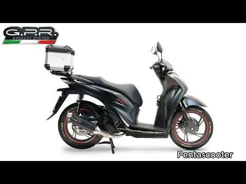 GPR-Exhaust---Pentascooter-Full-Line-for-SH-125-from-2020-to-2023-dB-Killer-Catalyst