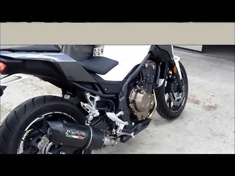 GPR-Exhaust---Deeptone-Inox-Slip-on-for-CB-400-X-from-2019-to-2025-dB-Killer-Link-Pipe