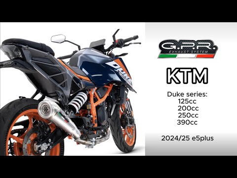 GPR-Exhaust---Powercone-Evo-Slip-on-for-DUKE-250-from-2024-to-2025-dB-Killer-Link-Pipe