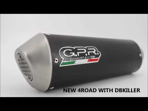 GPR-Exhaust---Evo4-Road-Slip-on-for-Xciting-500-from-2005-to-2006-dB-Killer-Link-Pipe-Catalyst