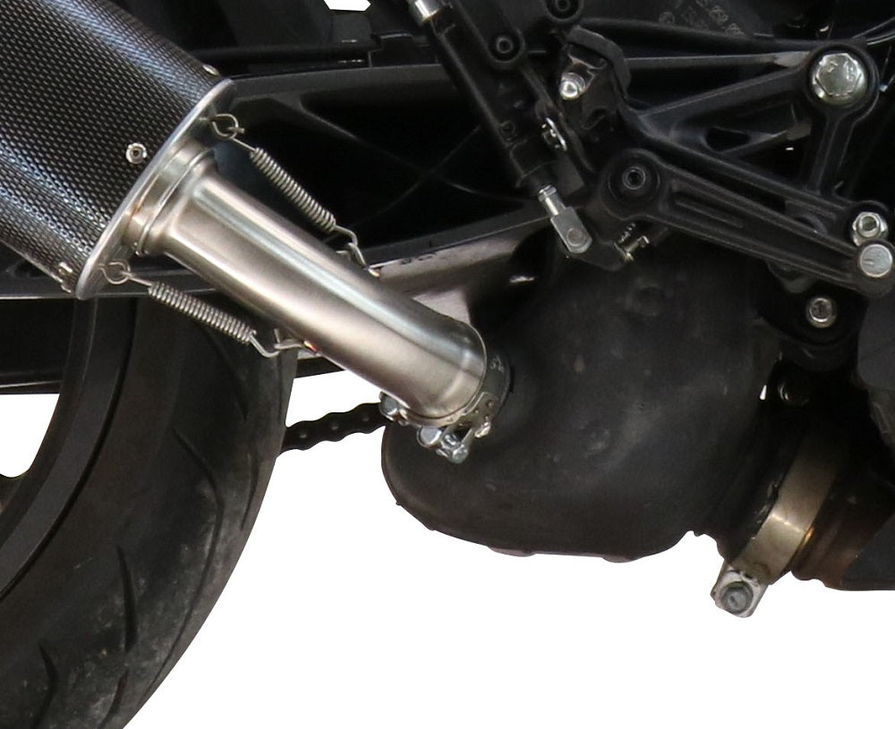 GPR-Exhaust---Albus-Evo4-Slip-on-for-DUKE-250-from-2021-to-2023-dB-Killer-Link-Pipe