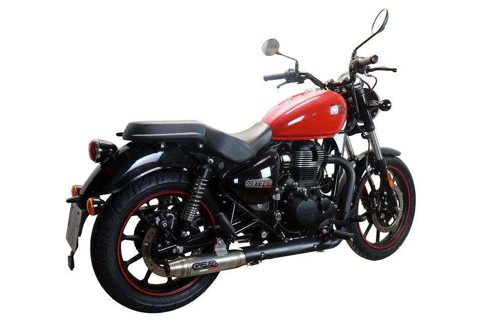 GPR-Exhaust---Deeptone-Inox-Slip-on-for-Meteor-350-from-2021-to-2023-dB-Killer-Link-Pipe-Catalyst