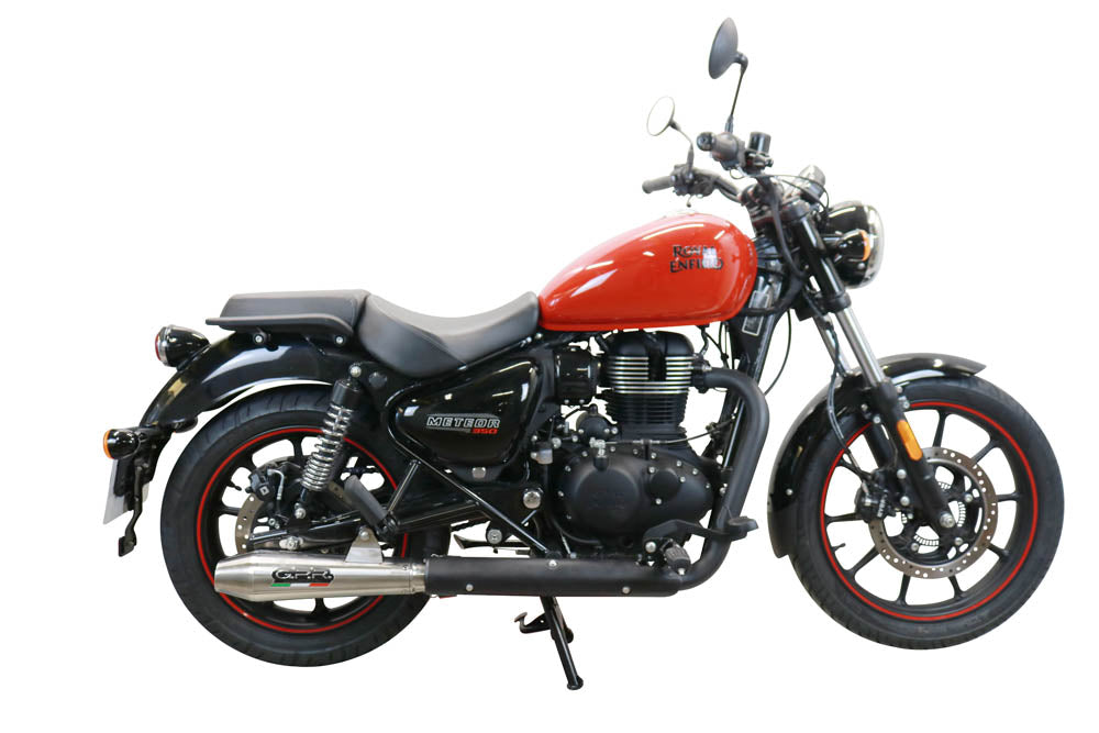 GPR-Exhaust---Ultracone-RACING-Slip-on-for-Meteor-350-from-2021-to-2023-Link-Pipe