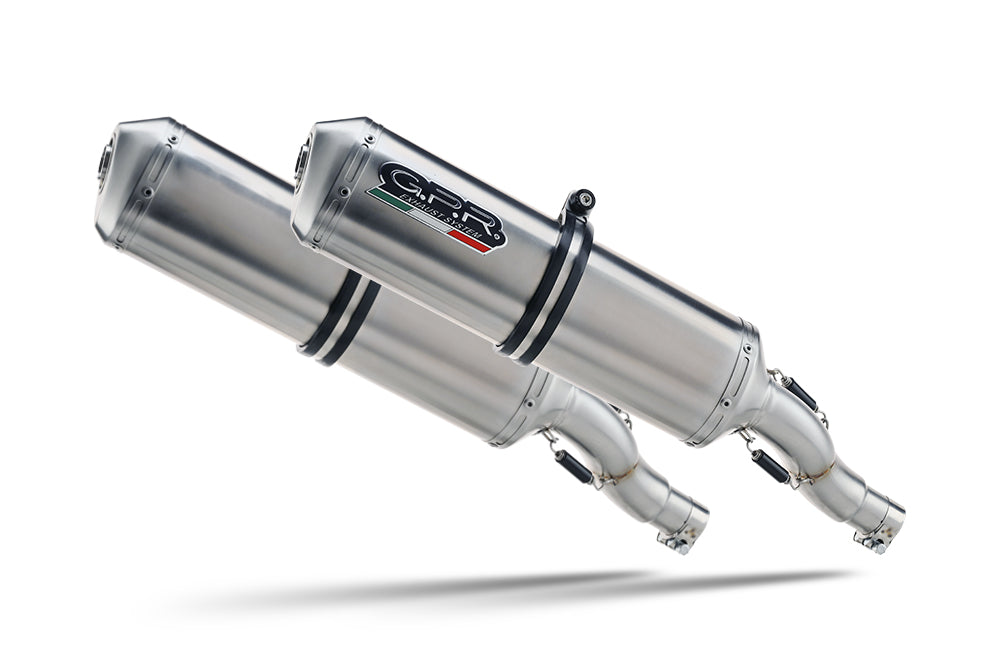 GPR-Exhaust---Satinox-Double-Slip-on-for-V-Strom-DL-1000-from-2002-to-2013-dB-Killer-Link-Pipes-Catalysts