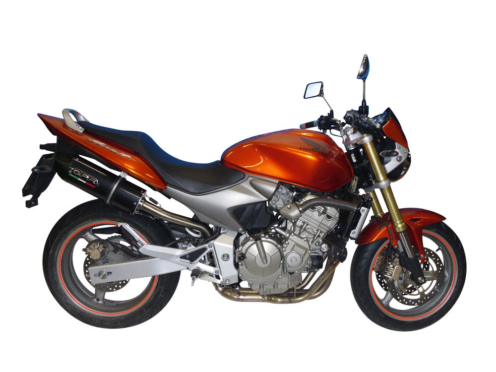 GPR-Exhaust---Furore-Nero-Slip-on-for-Hornet-CB-600-F-from-1998-to-2002-dB-Killer-Link-Pipe